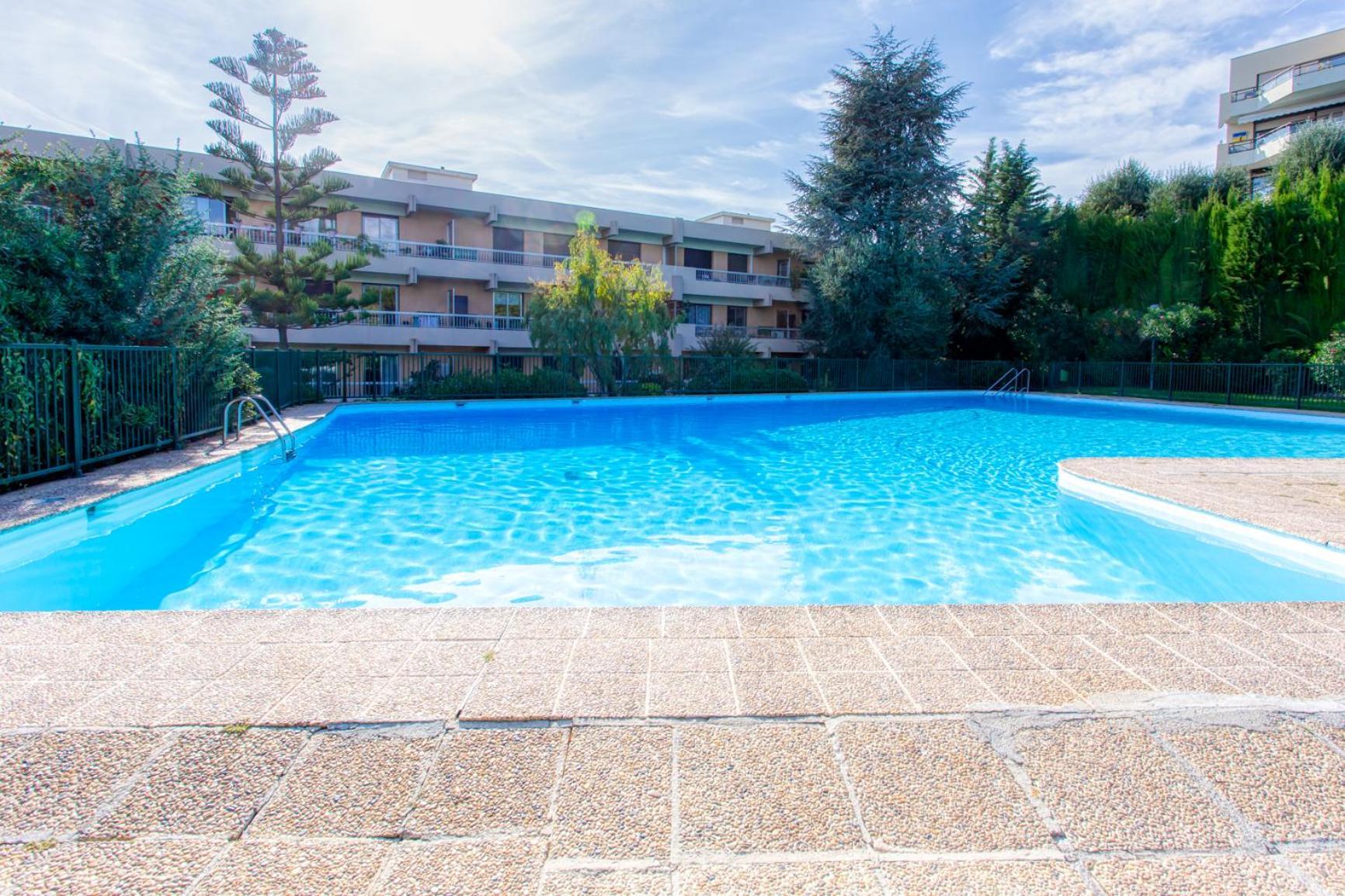 Sea View Apartment In Residence With Swimming Pool! Nizza Exterior foto